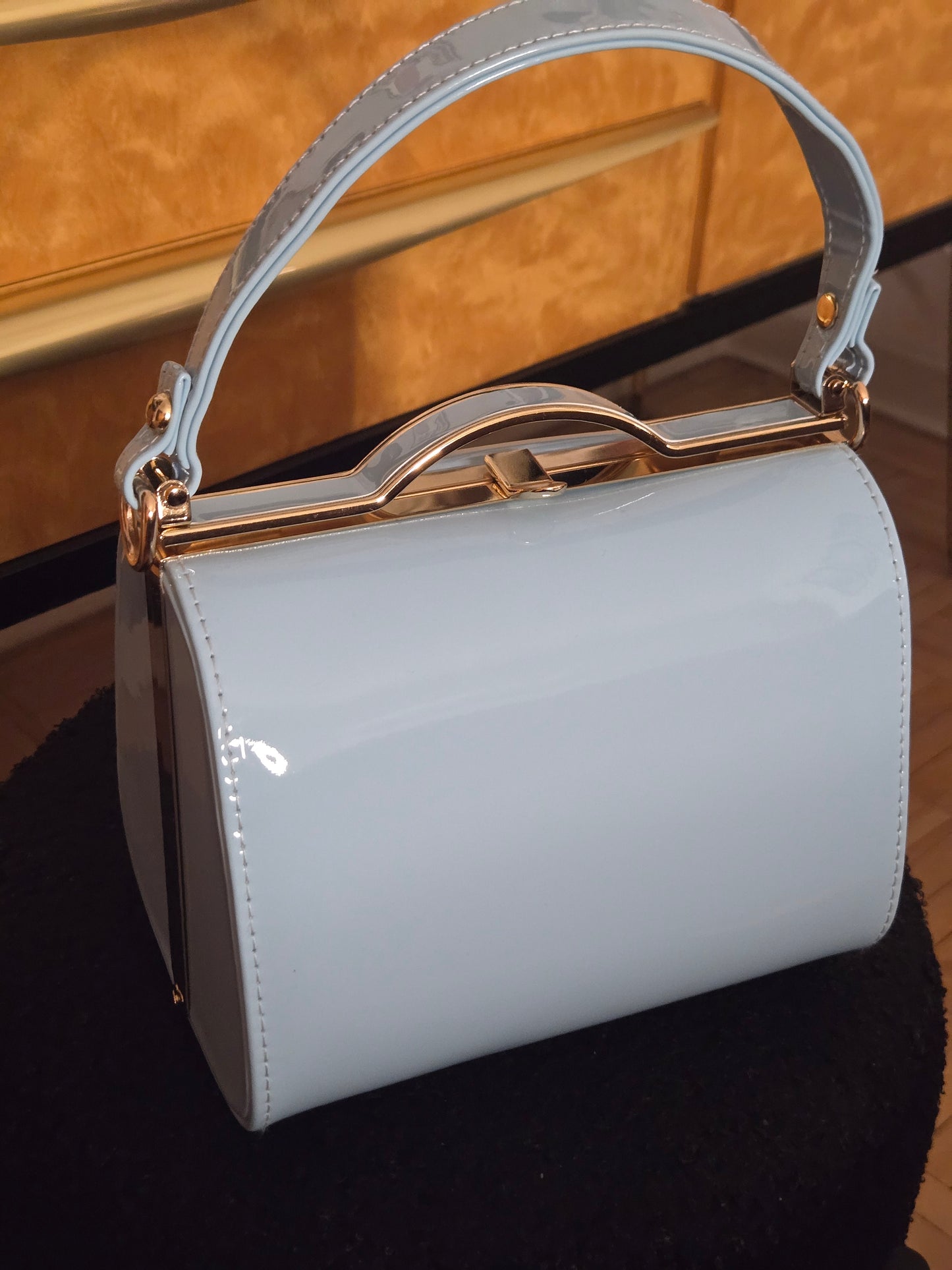 Sac à main ODETTE - Bleu ciel