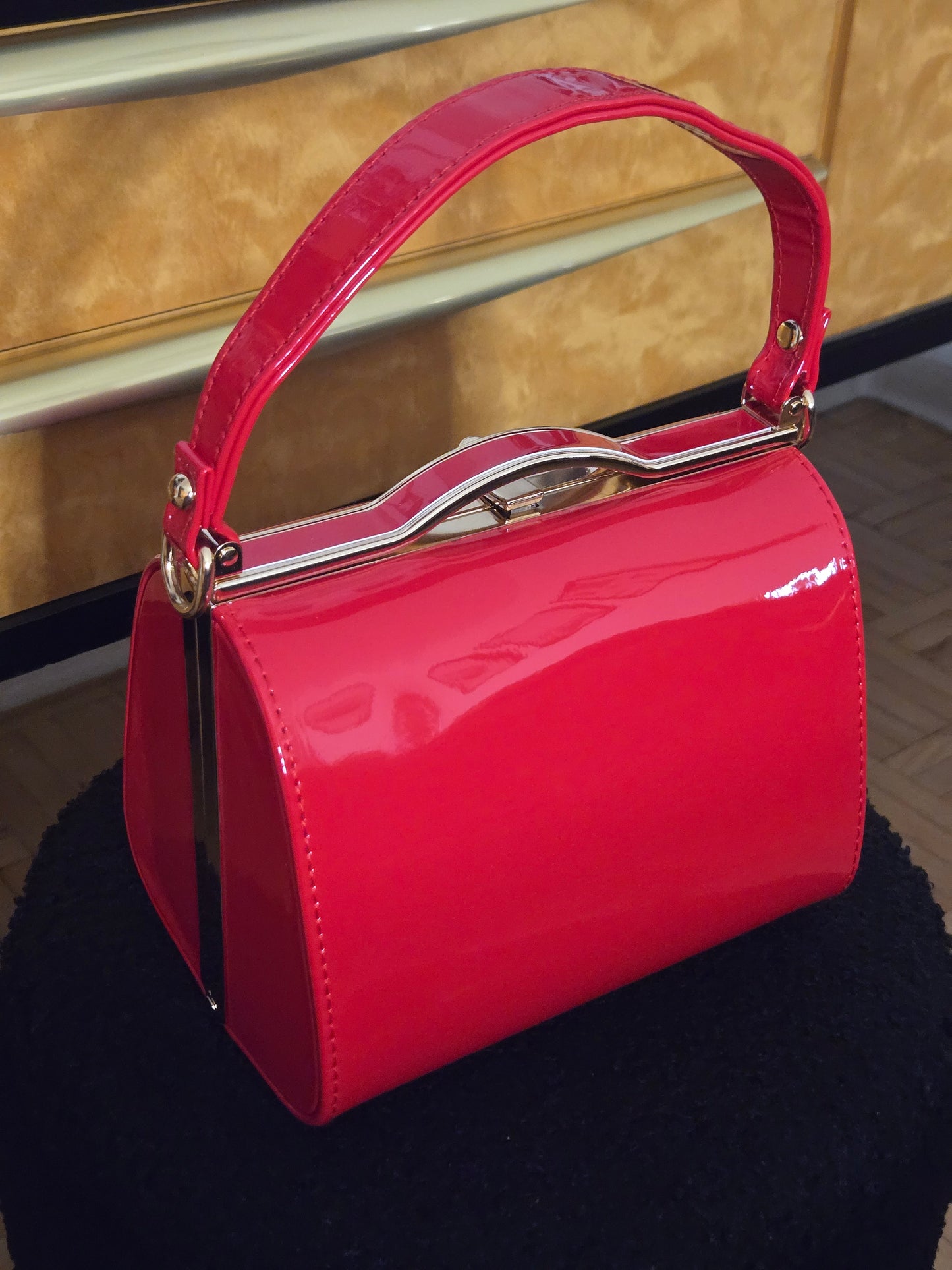 Sac à main ODETTE - Rouge