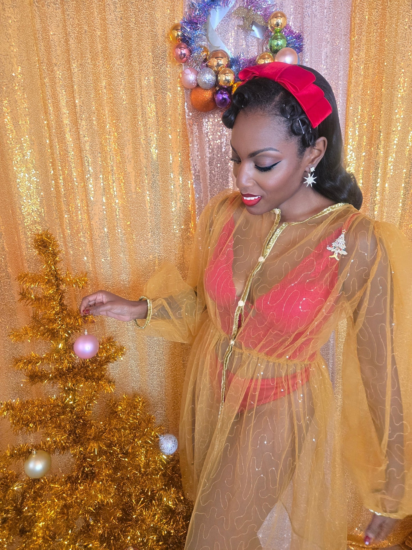 Sur robe de Noël 25 - GOLDIE