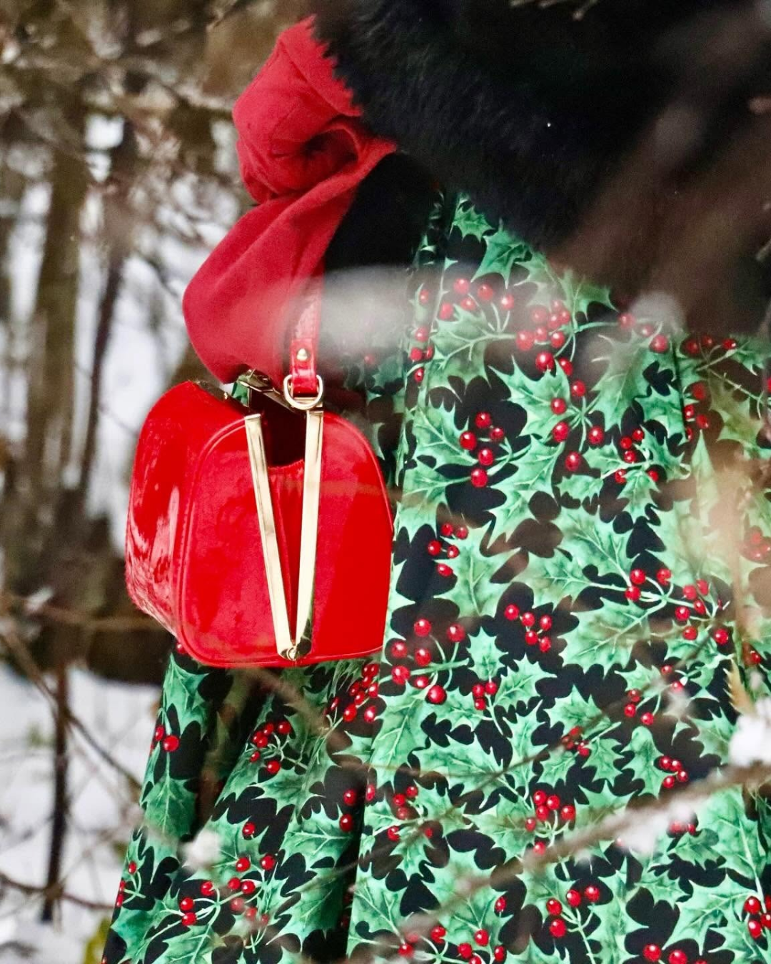 Sac à main ODETTE - Rouge